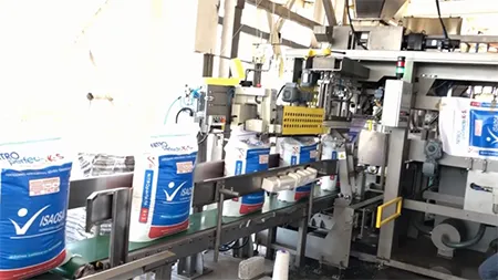 automatic fertilizer bag filling machine