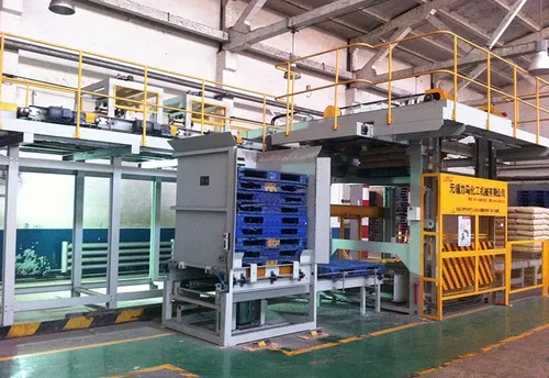 Kho chứa pallet rỗng